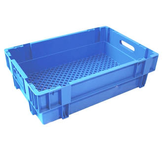 32 Litre Stack N Nest Crate Vented Base (600 x 400mm)