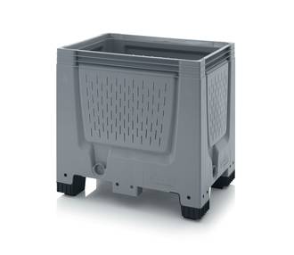 250 Litre Vented Pallet Bin with Feet