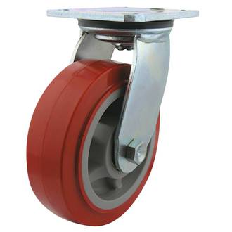 Swivel Castor with 150mm Polyurethane Wheel