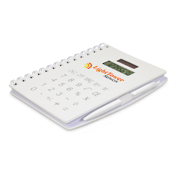 Notebook with Calculator