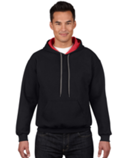 CDG185C00 - Heavy Blend Adult Contrast Hooded Sweatshirt image 0