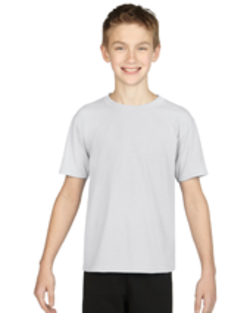 White Performance Youth T image 0