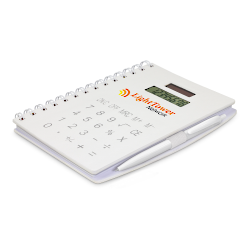 Notebook with Calculator image 0