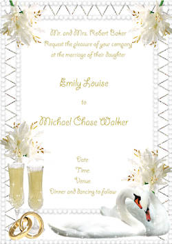 Wedding Invitation Printing image 0