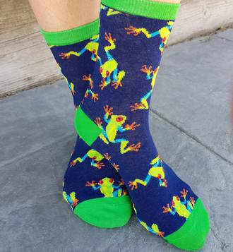Hoppy Frog Socks