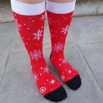 Christmas Socks - Snowflakes