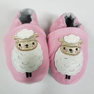 Sheep Leather Baby Shoes