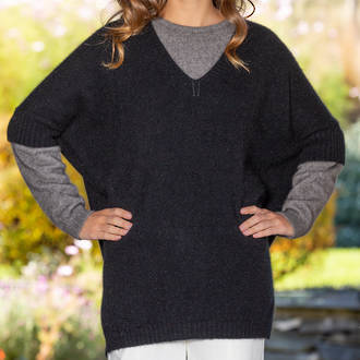 Possum Merino Women's Sleeved Cape