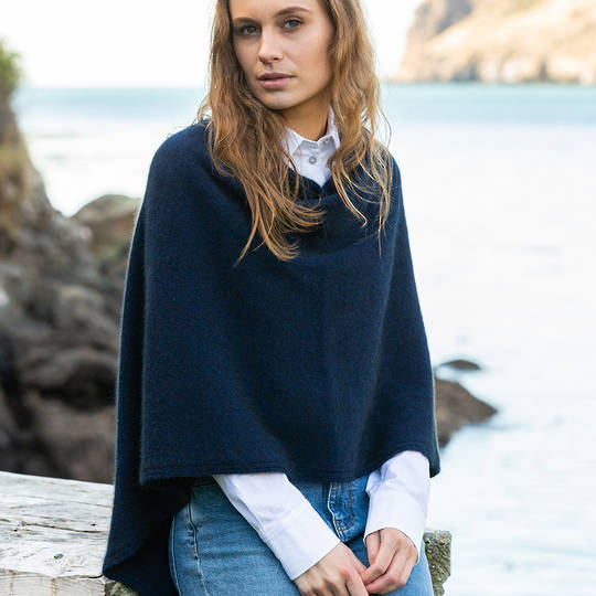 Possum Merino Women's Cape - one size