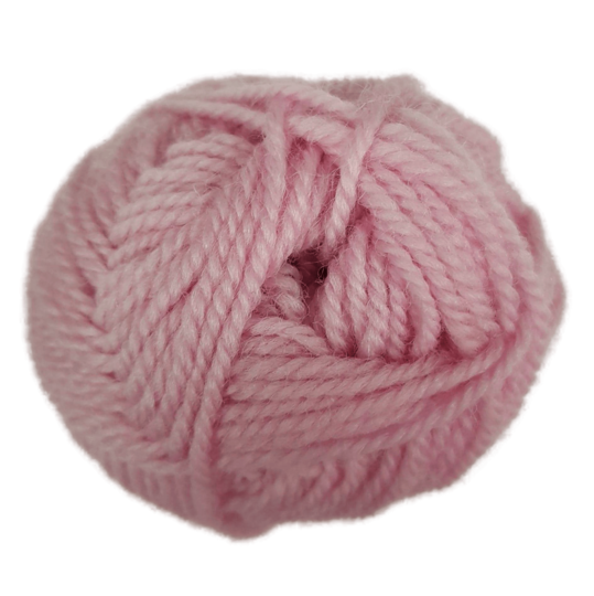 Red Hut: Pure New Zealand 100% Wool 8 Ply Yarn - Soft Pink