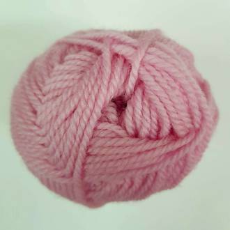 Red Hut: Pure New Zealand 100% Wool 8 Ply Yarn - Soft Pink