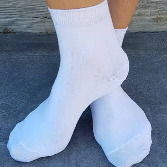 Crop Socks For School - cotton. pack of 3