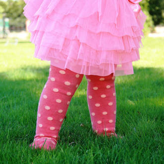 Cotton Tights - Polka Dot