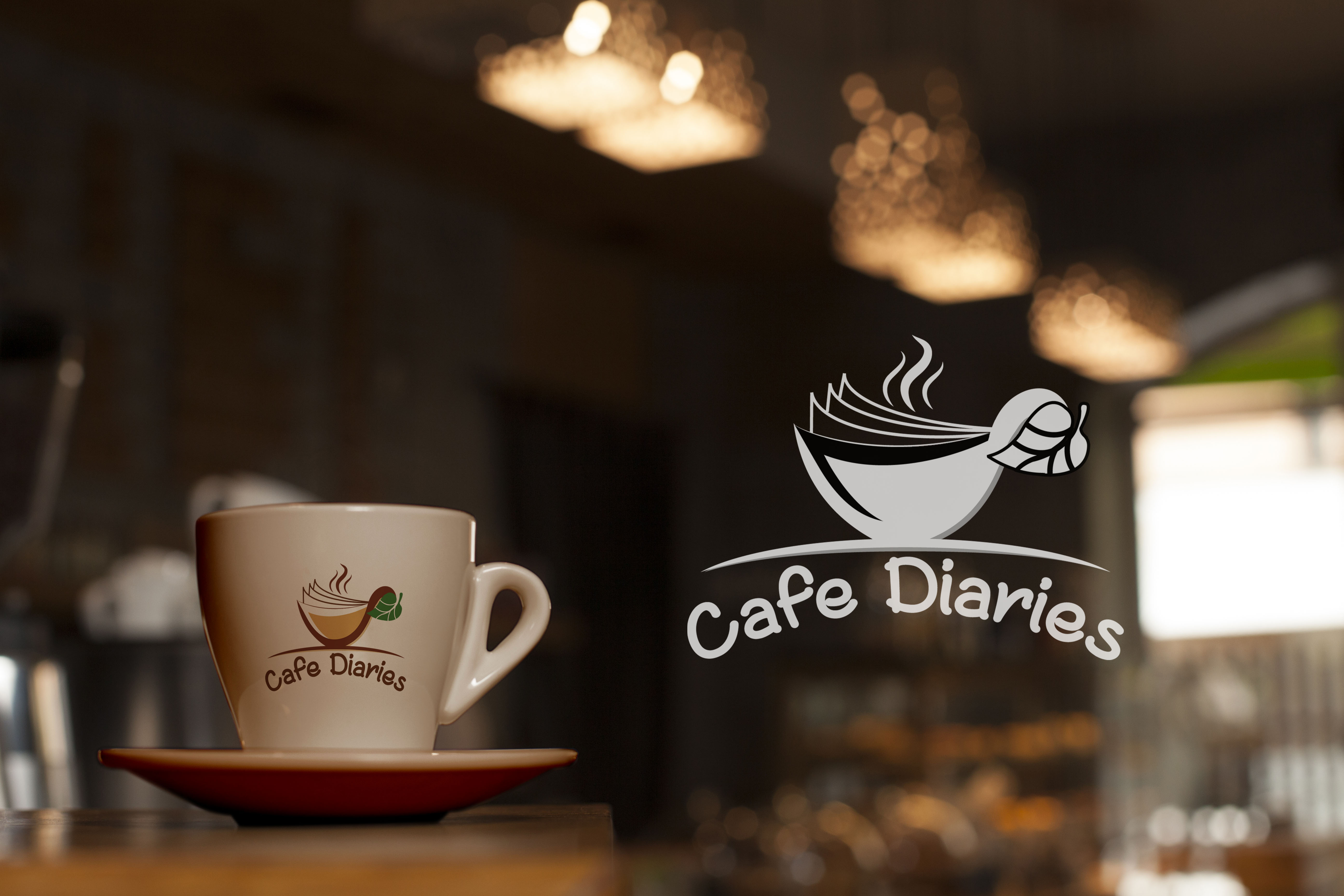 MockUp Signage Cafe Diaries3