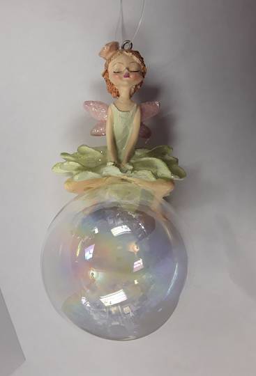 Hanging Pastel Fairy Ball (Cross legged)