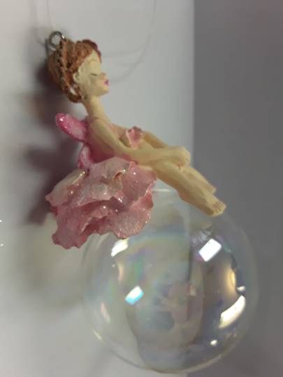 Hanging Pastel Fairy Ball (sitting)