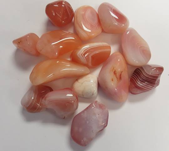 Apricot Agate Tumbled Piece