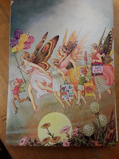 Fairies Birthday Card and Envelope