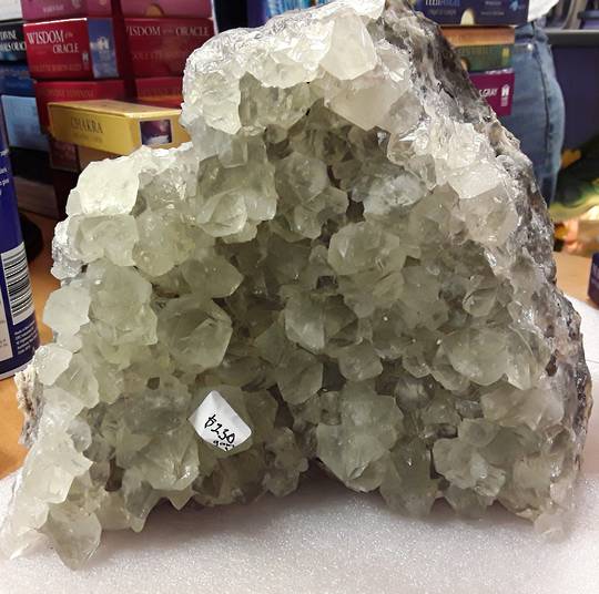 Standing Green Amethyst GMA1