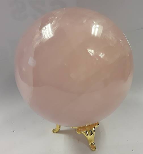 Rose Quartz Crystal Ball 6.8cms