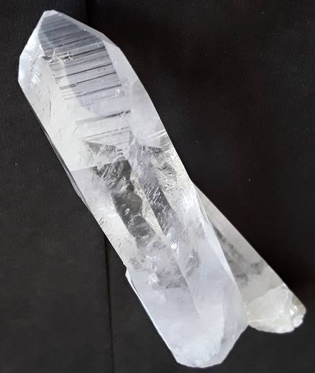 Natural Lemurian with a Future Link Quartz Crystal  (c11523)