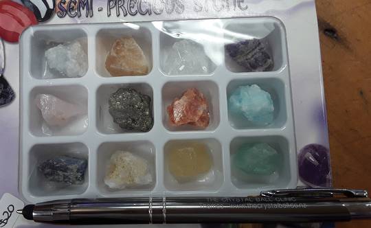 Unpolished Crystal Selection Box B