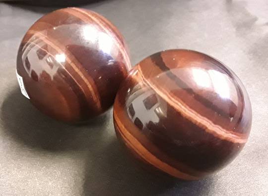 Red Tiger Eye Crystal Ball 3.3cms