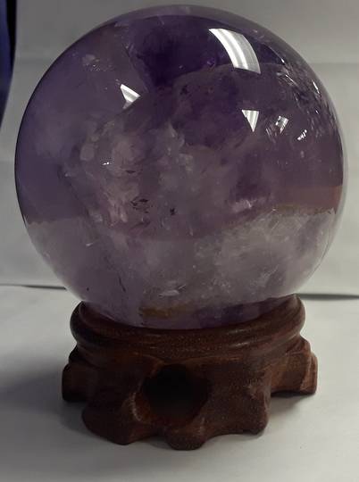 7.2cms Amethyst Crystal Ball (D)