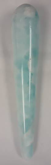 Teal Calcite Crystal Wand CW9