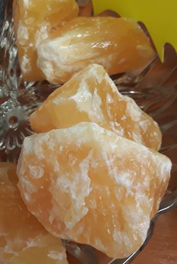 Medium Orange Calcite Natural Piece