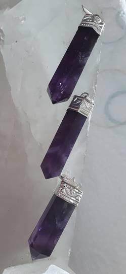 Basic Dark Purple Amethyst Pendant