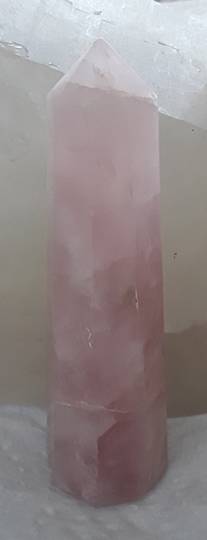 Rose Quartz Crystal Point R20