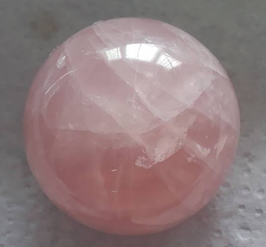 Rose Quartz Crystal Ball R44