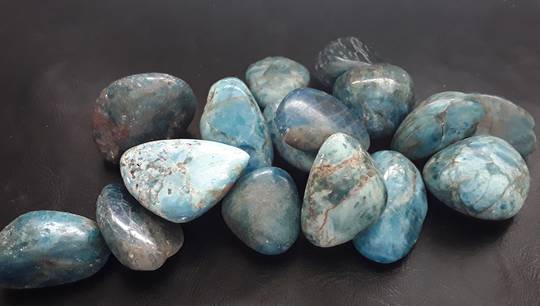  Small Apatite Tumbled Crystal  Piece