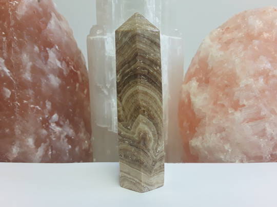 Chocolate Calcite Point (tall)