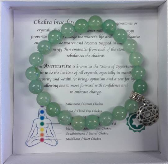 Heart Chakra Green Aventurine Bracelet