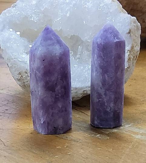 Lepidolite Crystal Point 4.2 to 4.5cms