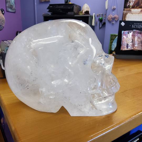 Quartz Crystal Skull 11.4kgs