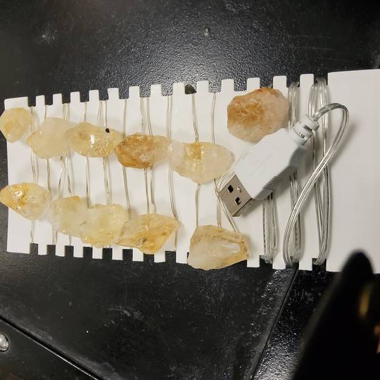 Citrine String of LED Lights