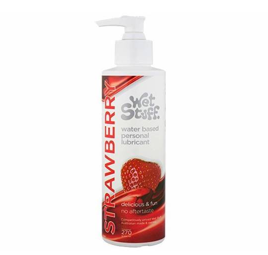 Wet Stuff: Strawberry Lubricant (270g)