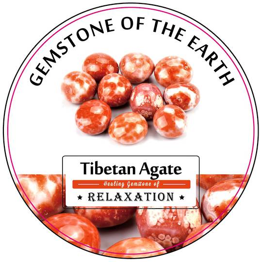 Tumbled Stone – Tibetan Agate