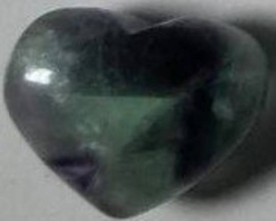 Small Fluorite Heart