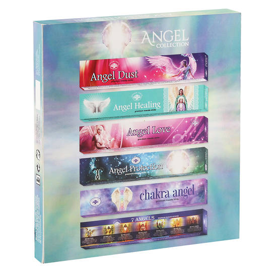 Gift Box Green Tree Angel Collection Incense Sticks