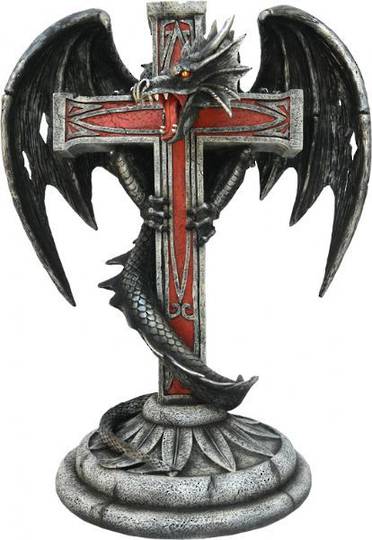Large Dragon & Cross