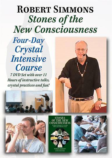 Robert Simmons: "Stones of The New Consciousness Four-Day Crystal Intensive" (7-DVD Set) was $100 now $50