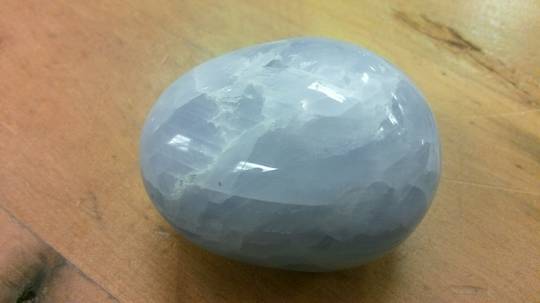 Blue Calcite Rounded Piece