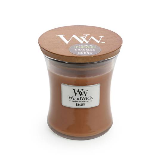 WOODWICK-MEDIUM-Candle BISCOTTI