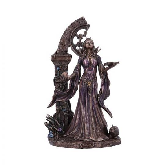 Aradia The Wiccan Queen of Witches Bronze Figurine 25cm
