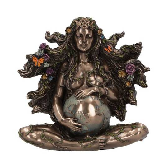 Gaea Mother of all Life Bronze Figurine 18cm