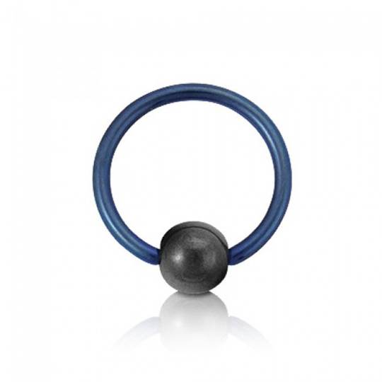 10g Light Blue Titanium BCR 16mm diameter
